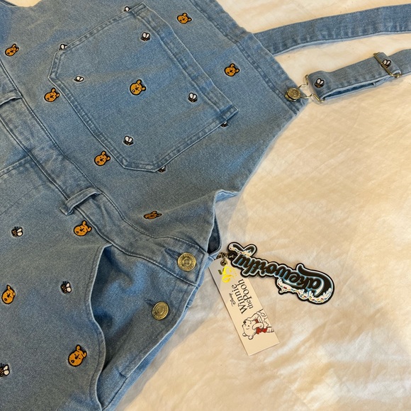 NWT! Disney Winnie the Pooh Cakeworthy Overalls! - Picture 8 of 12